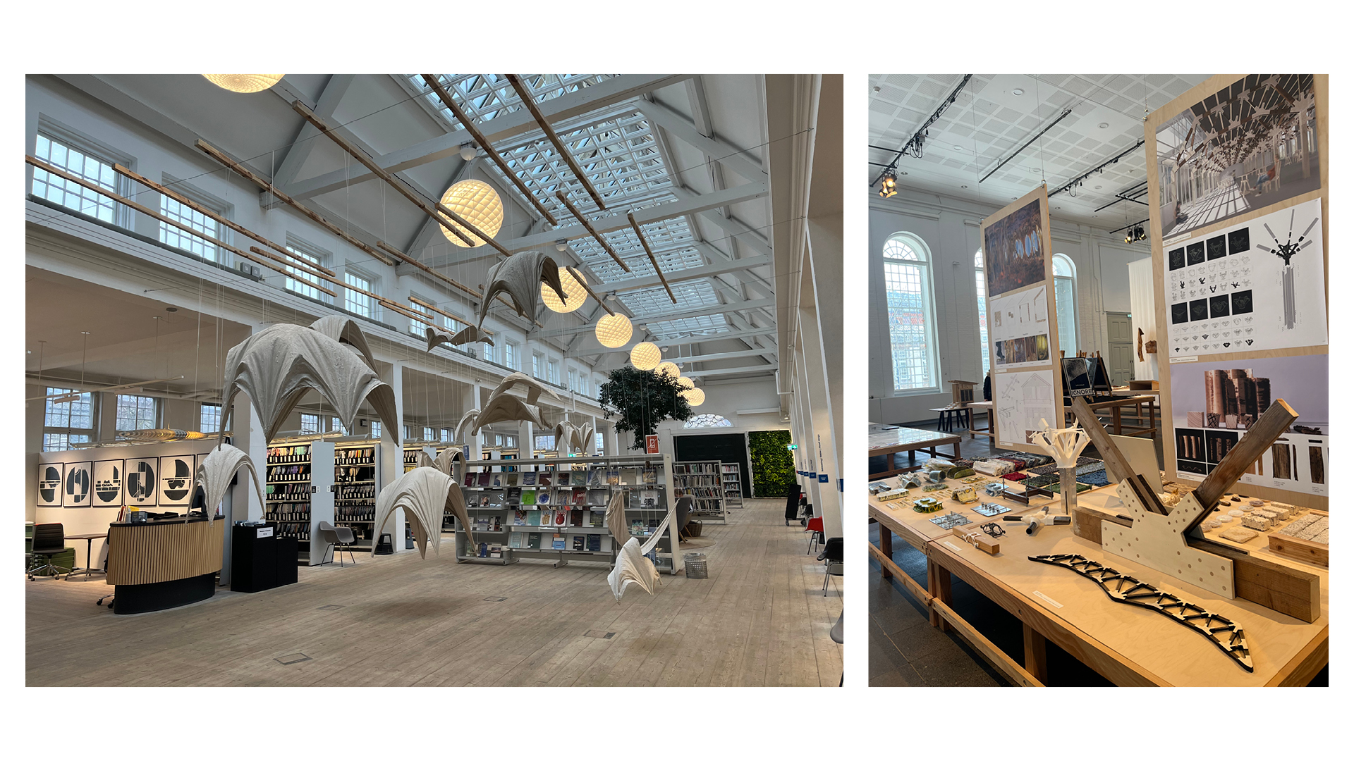 Material libraries exploring optimal geometries, form and circularity
