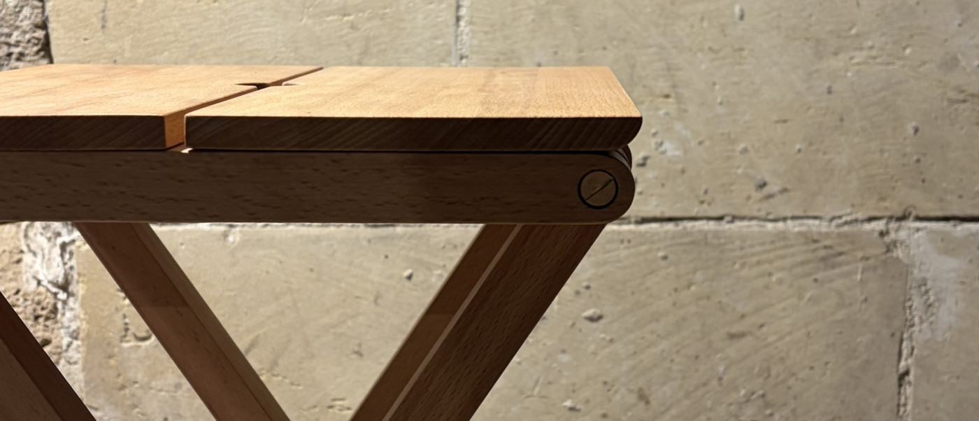 Wooden stool