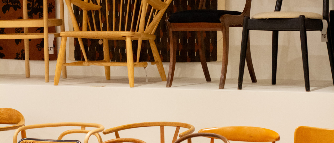 Collection of different chairs