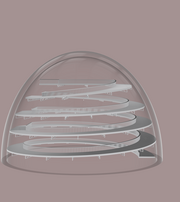 3d tegning af beskyttelsesrum