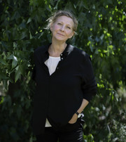 Maja Zander Fisker in the garden