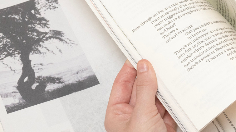 Hand with book