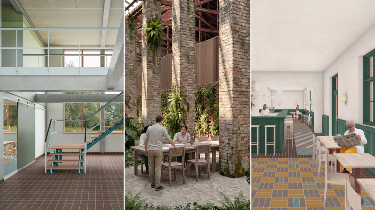 collage af arkitekturprojekter