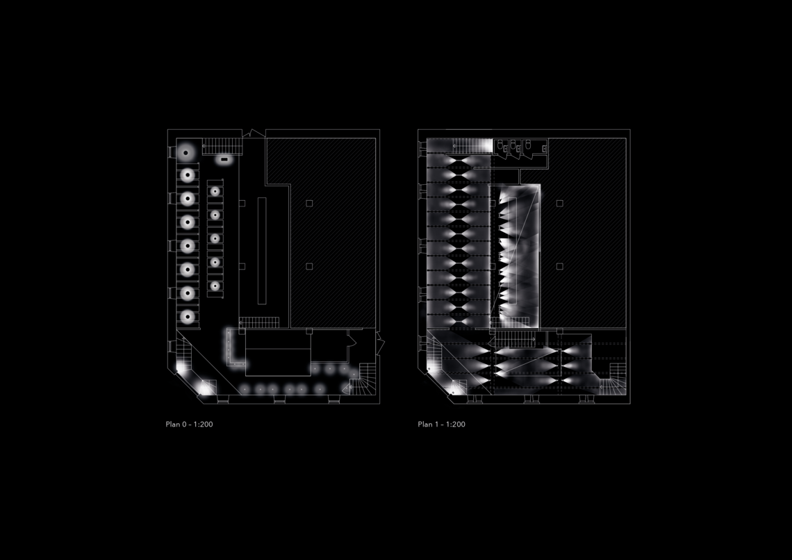 Overview of lighting - Floor Plan