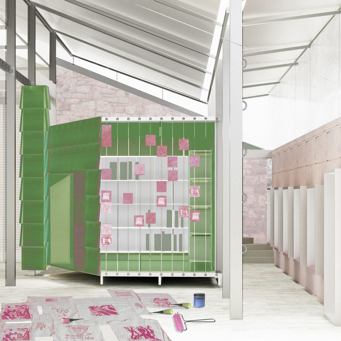 Render View: Print Workshop