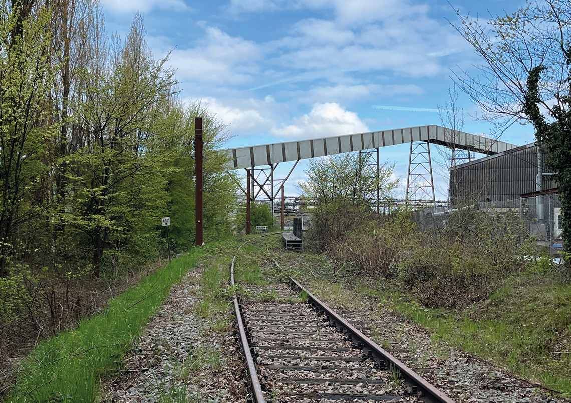 Sugar beet overpass
