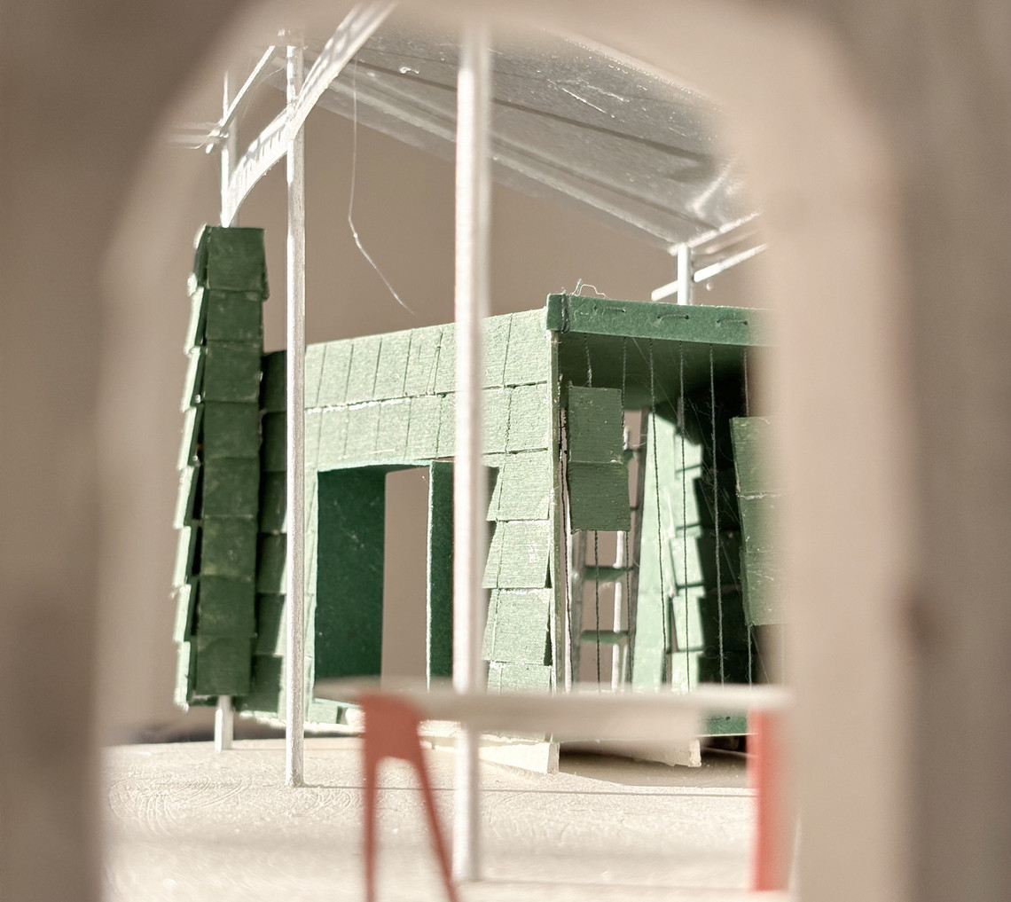 1:50 model: archive room