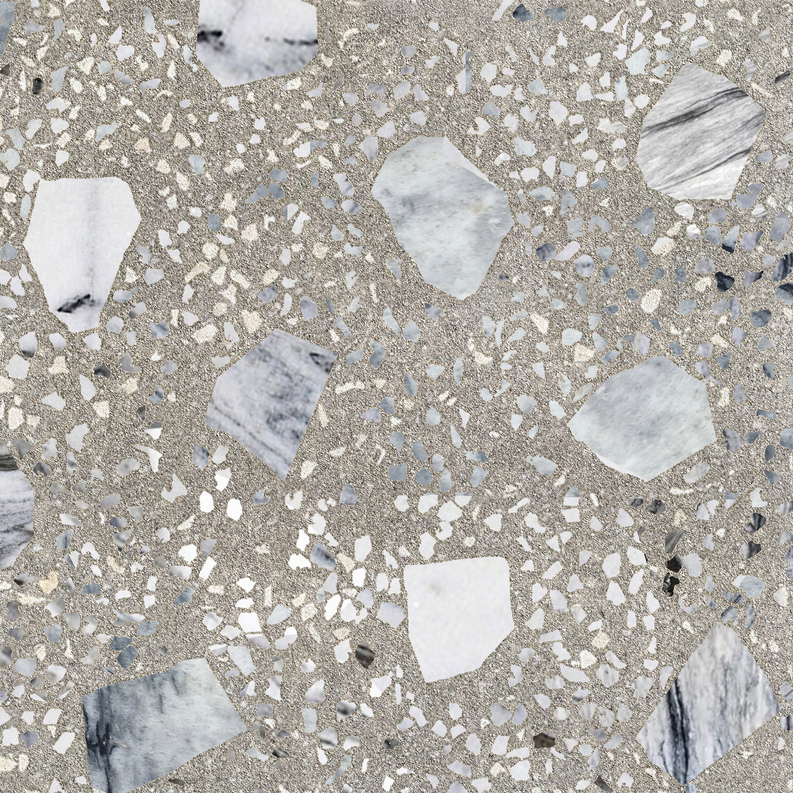 Terrazzo with Greenlandic marble