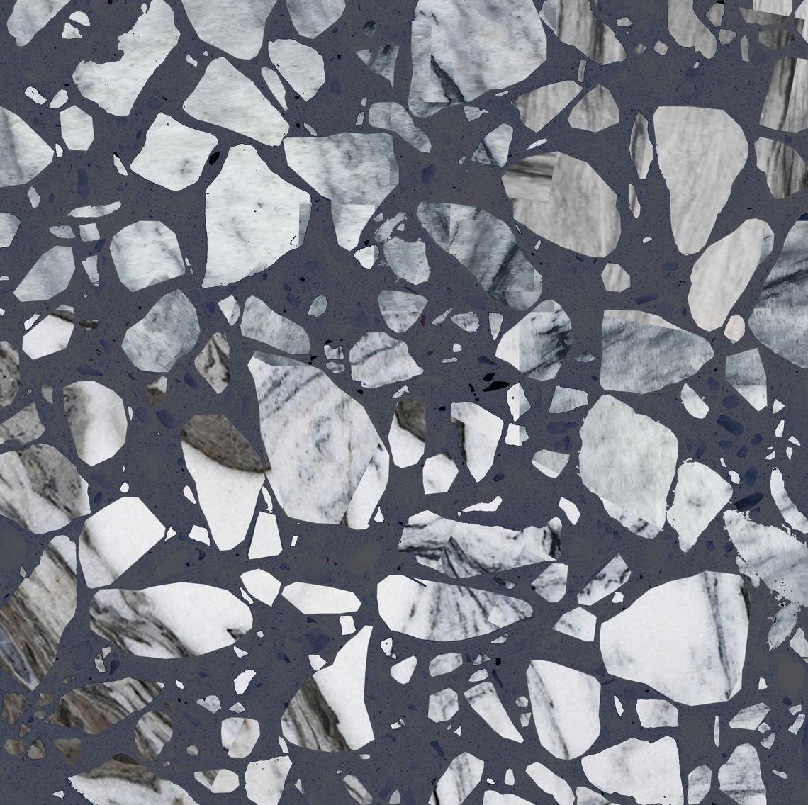 Terrazzo with Greenlandic marble