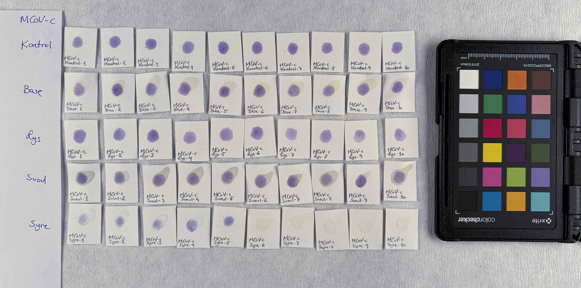 PV62 in concentration c, after treatment