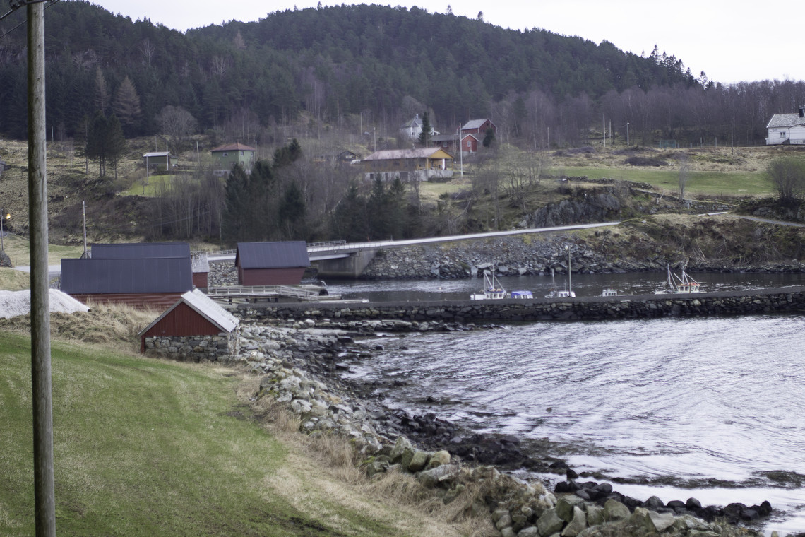 Bygging med stein i landskapet