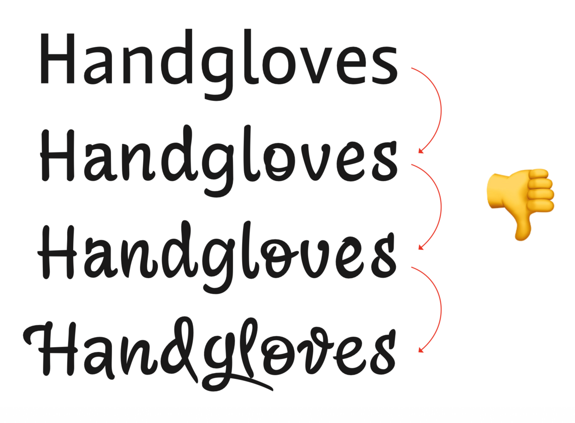 Typeface design by Octavio Pardo