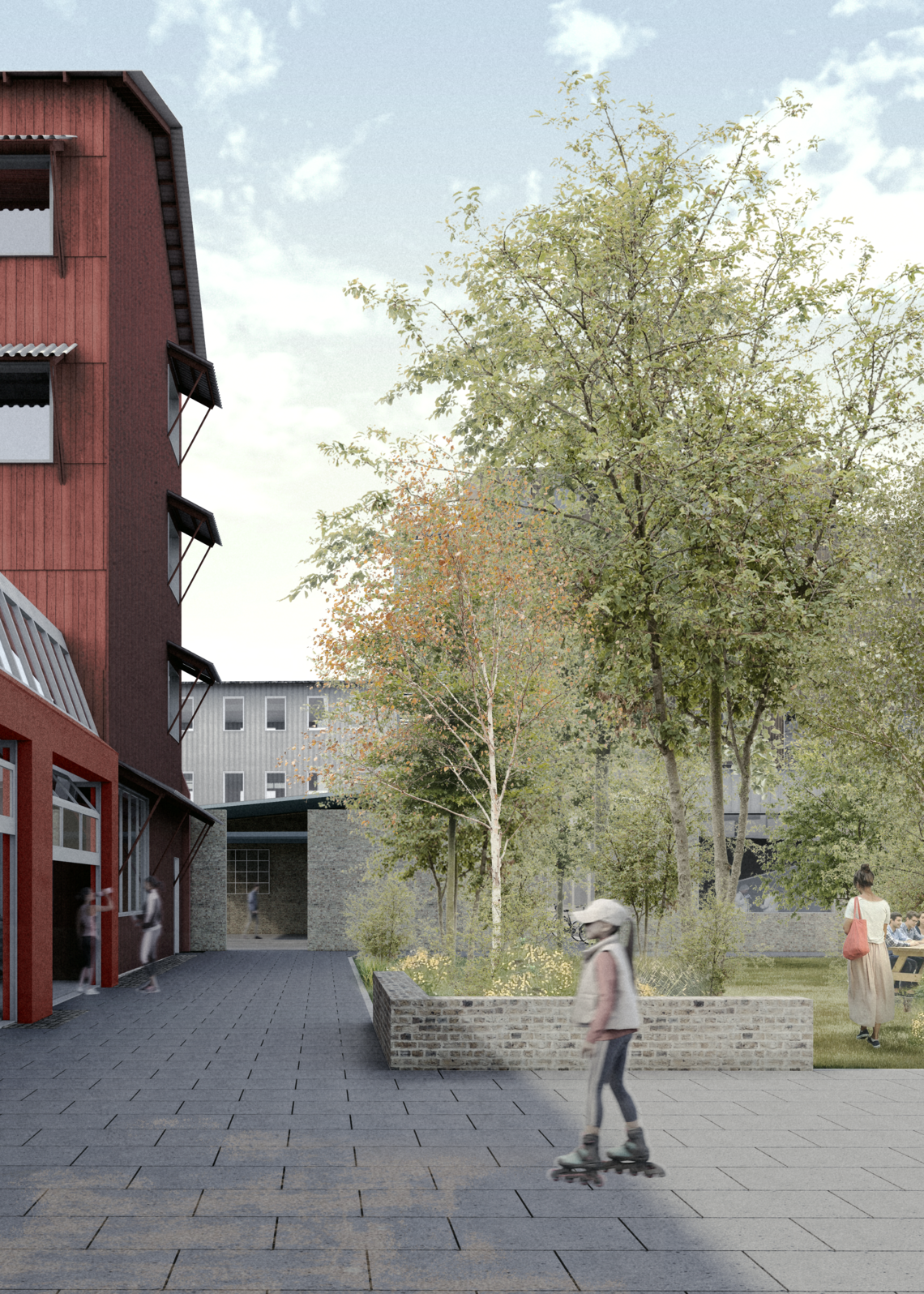 Visualisering i baggården