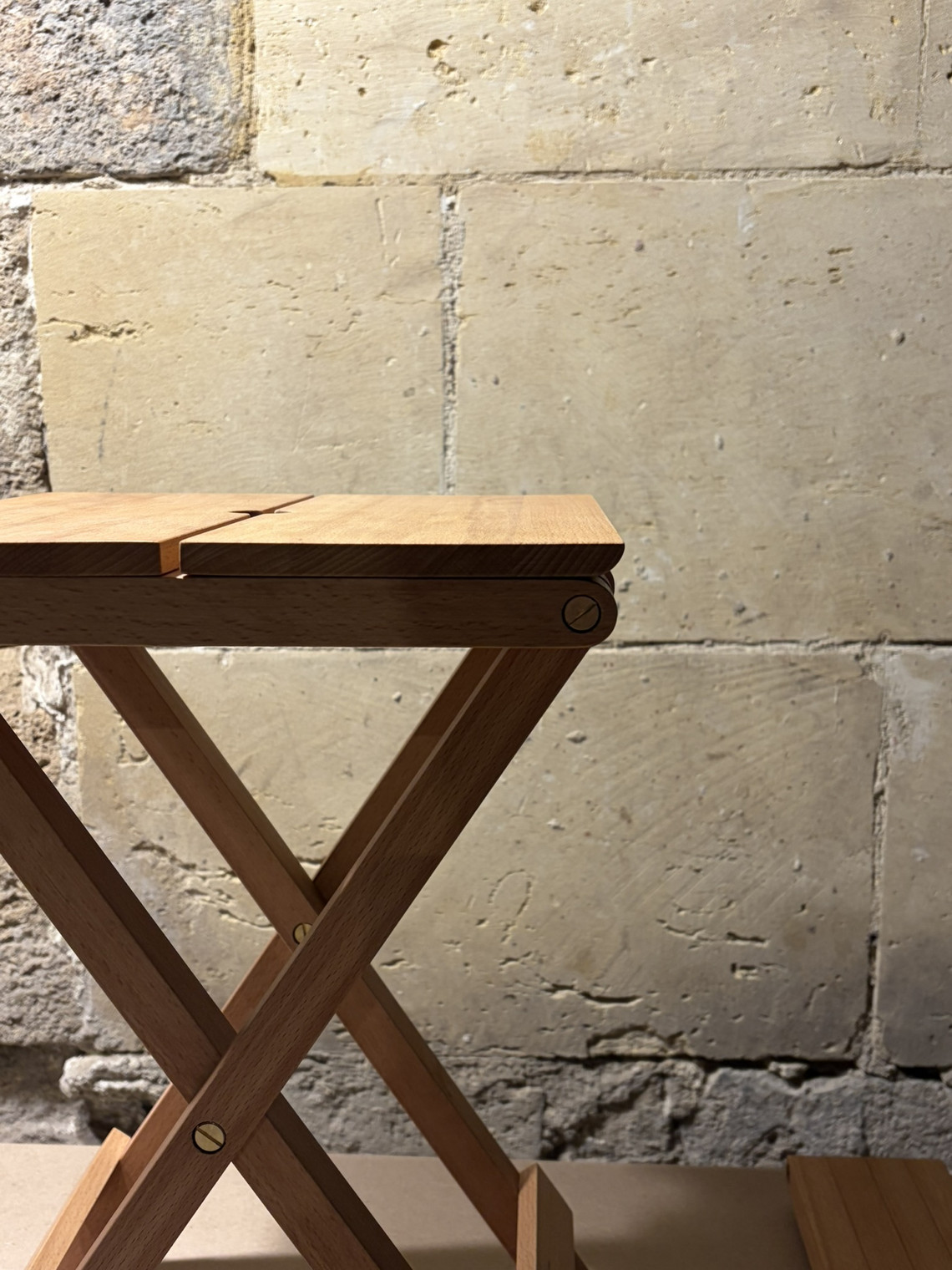 Wooden stool