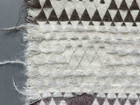cutting experiment on woven sample