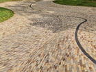 Meandering brick trench at Karens Minde Aksen, Schønherr (2023)