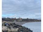 Cliff landscape at the harbour