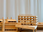 Arkitekturmodel i træ, Bispeengbuen