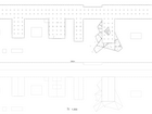 The first-floor plan section presents the building in its entirety, showing the arrangement of the sound rooms and their integration within the overall plan.