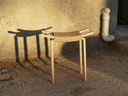 Wooden stool