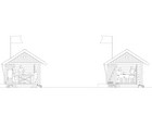elevation of the hay huts