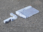 Model, De Gule Bygninger, 1:500