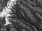 glacier melt map