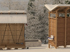 render sauna in the winter