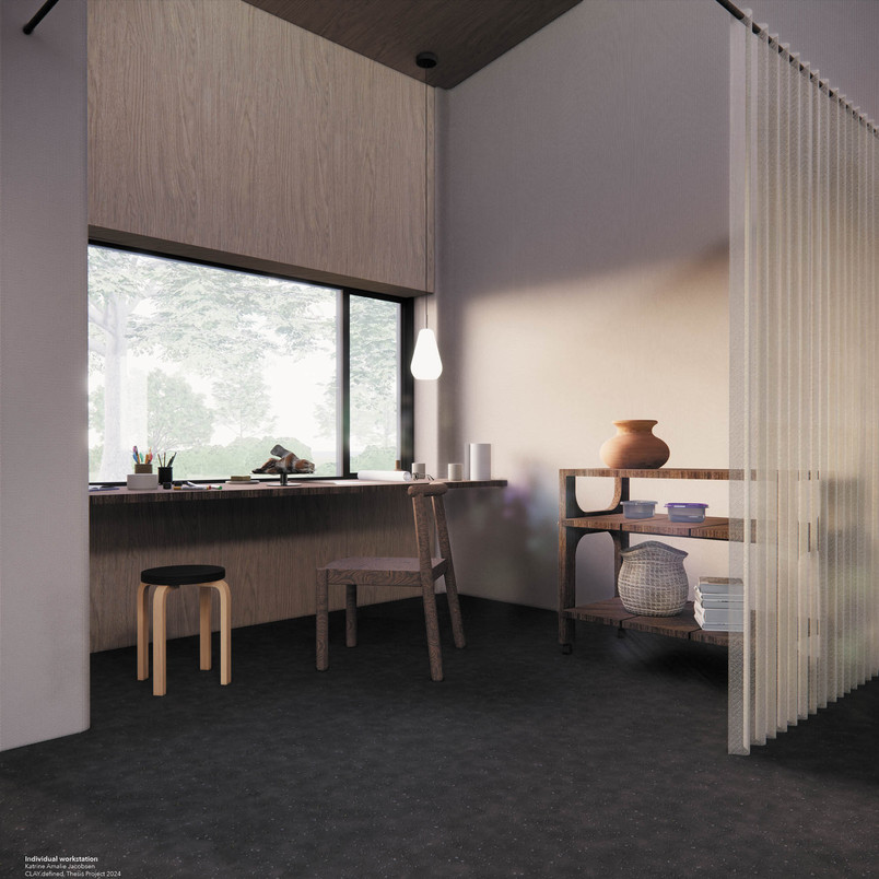Individual workstation, CLAY.defined KA Jacobsen 2024