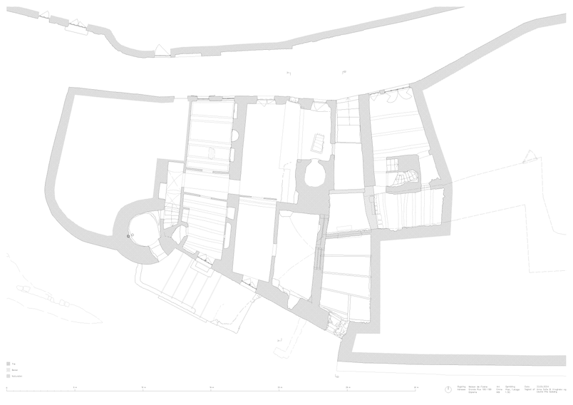 1. Etageplan - Eksisterende forhold