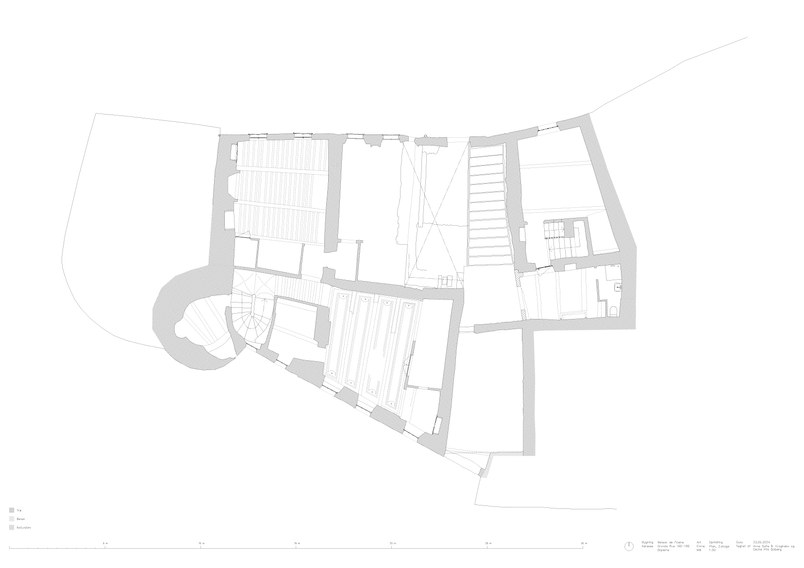 2. Etageplan - Eksisterende forhold