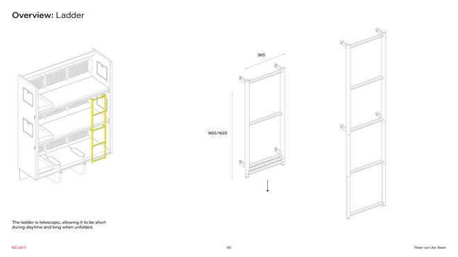 Cabin, Ladder