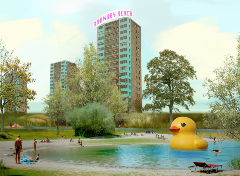 Greetings from Brøndby beach 