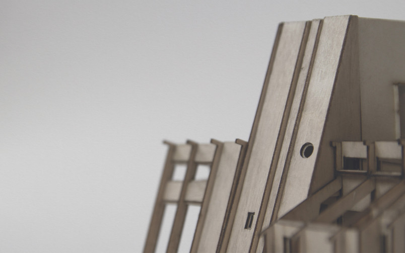 Billede - 1:100 Model af bolig
