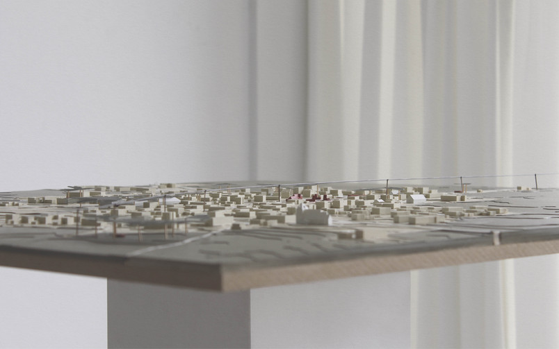 Billede - 1:1000 Model af Kontekst.