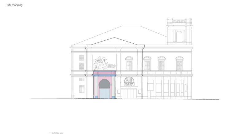 Mapping of existing facade