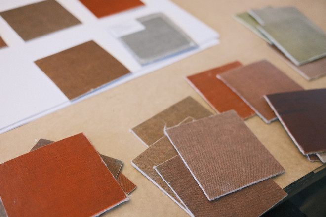 Selecting final colours