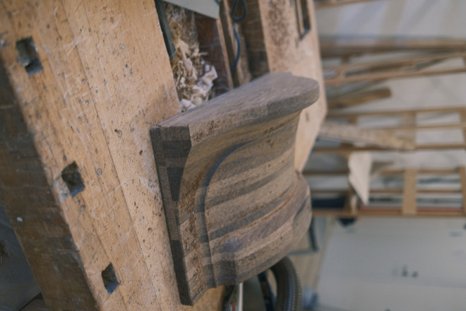 Male tool for backrest