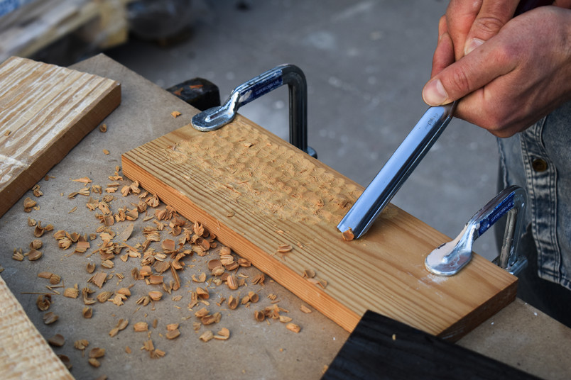 Cabinetmaker chisel.