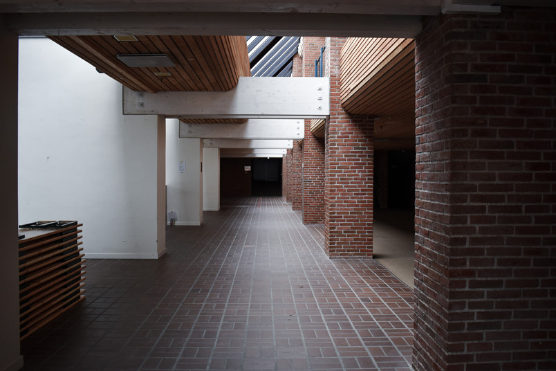 Høje Taastrup Townhall corridor | Transformation | Post demolition process