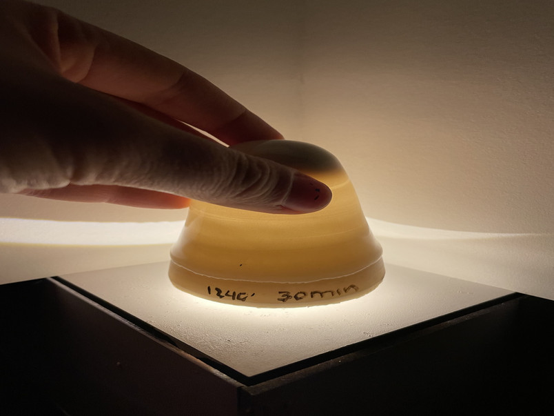 A light test of the translucency