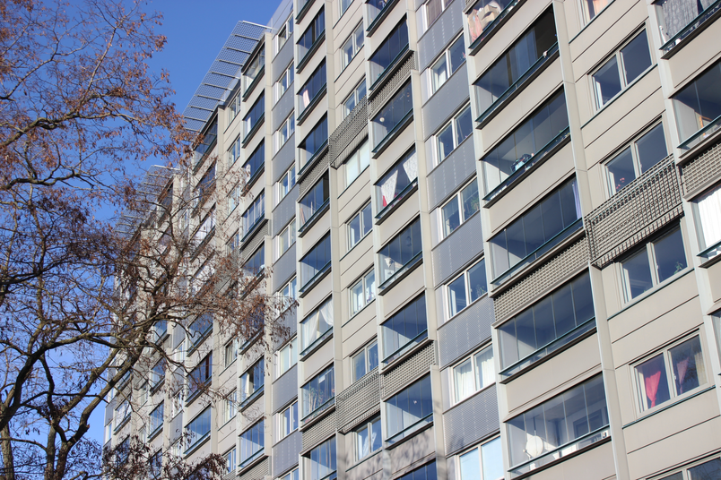 Blok E closeup
