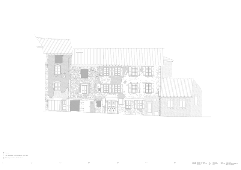 Nordfacade - Eksisterende forhold