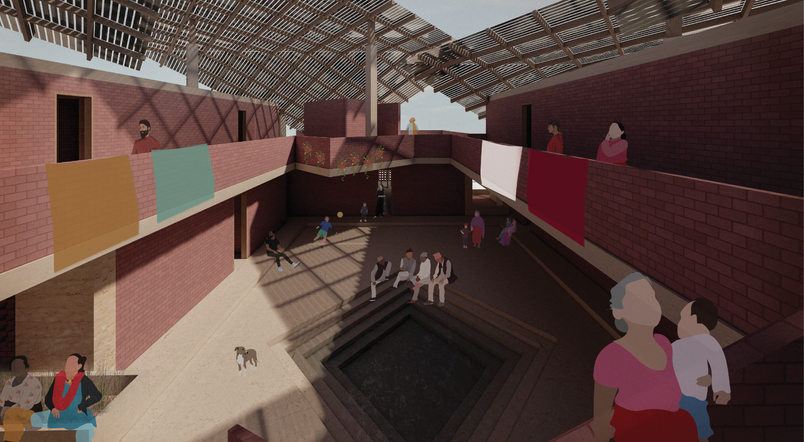 Cluster Courtyard