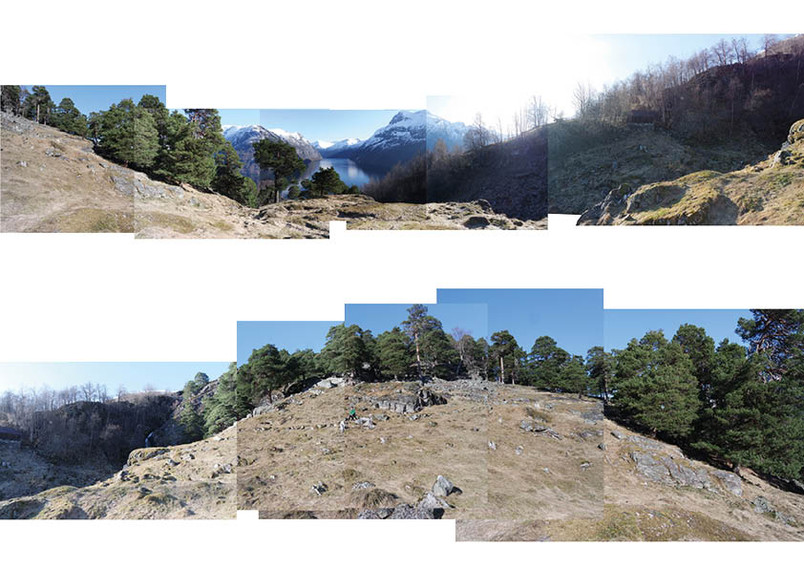 Panorama views Nedre Ljøen