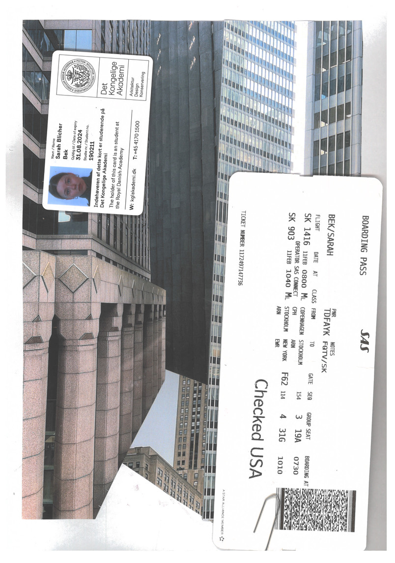 Travel collage