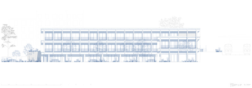 Sydvendt facade