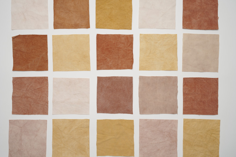 Cotton and wool samples 