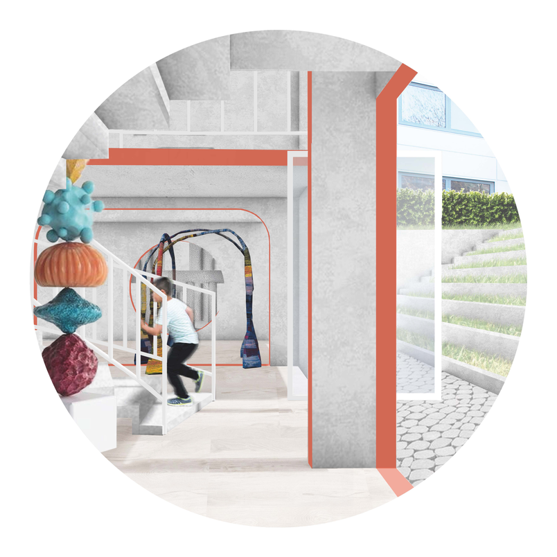 Exploring vertical expansion, exhibition space