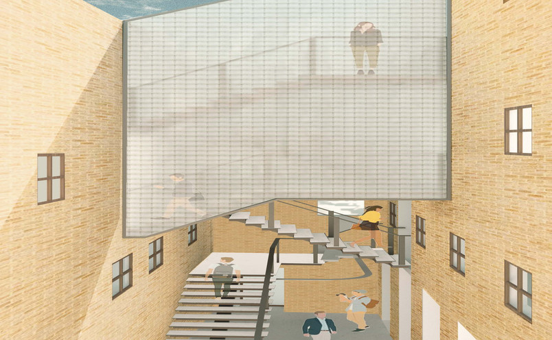 Lightwell and Staircase